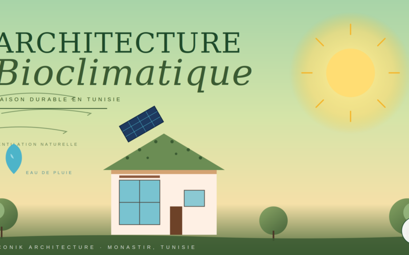 Architecture bioclimatique en Tunisie : concevoir des maisons qui respirent – ICONIK Architecture Blog